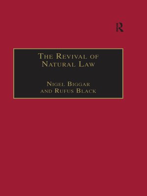 cover image of The Revival of Natural Law